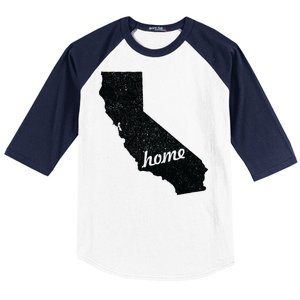 California Cali Home State Baseball Sleeve Shirt