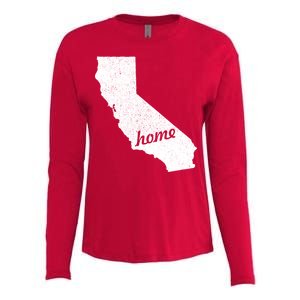 California Cali Home State Womens Cotton Relaxed Long Sleeve T-Shirt