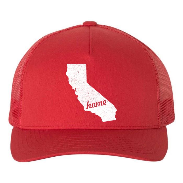 California Cali Home State Yupoong Adult 5-Panel Trucker Hat