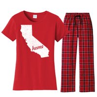 California Cali Home State Women's Flannel Pajama Set