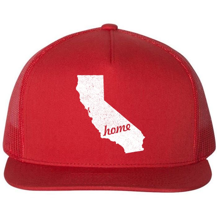 California Cali Home State Flat Bill Trucker Hat