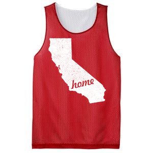 California Cali Home State Mesh Reversible Basketball Jersey Tank