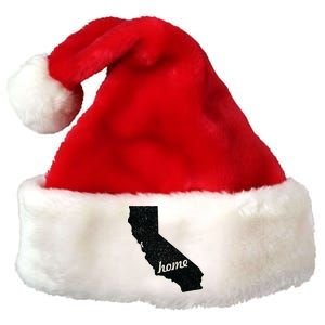 California Cali Home State Premium Christmas Santa Hat