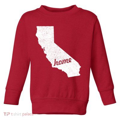 California Cali Home State Toddler Sweatshirt
