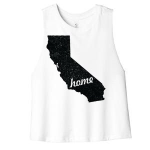 California Cali Home State Women's Racerback Cropped Tank