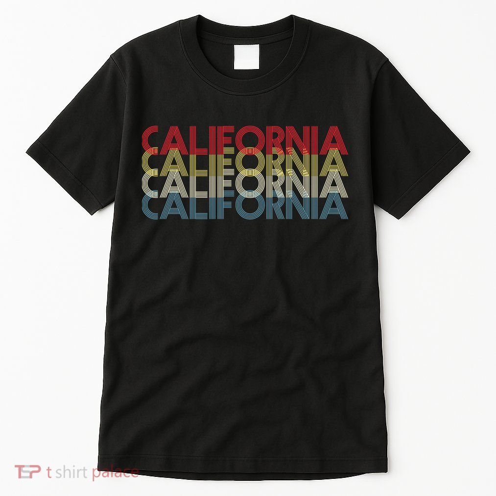 California Disco Lettering Tall T-Shirt