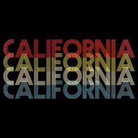 California Disco Lettering City Backpack