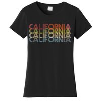 California Disco Lettering Women's T-Shirt