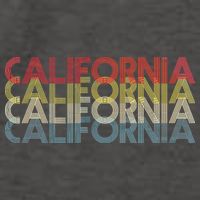 California Disco Lettering Vector Backpack