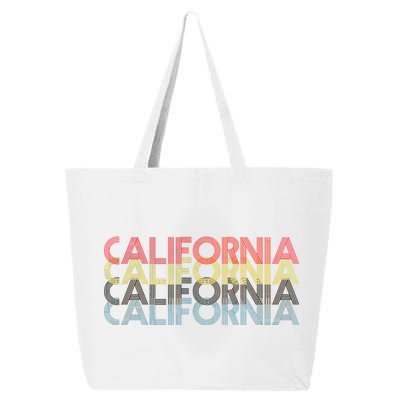 California Disco Lettering 25L Jumbo Tote