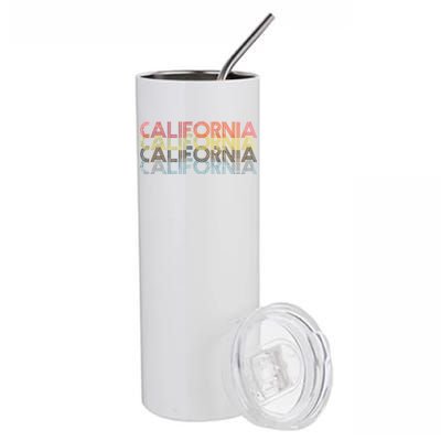 California Disco Lettering Stainless Steel Tumbler