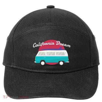 California Dream Van 7-Panel Snapback Hat
