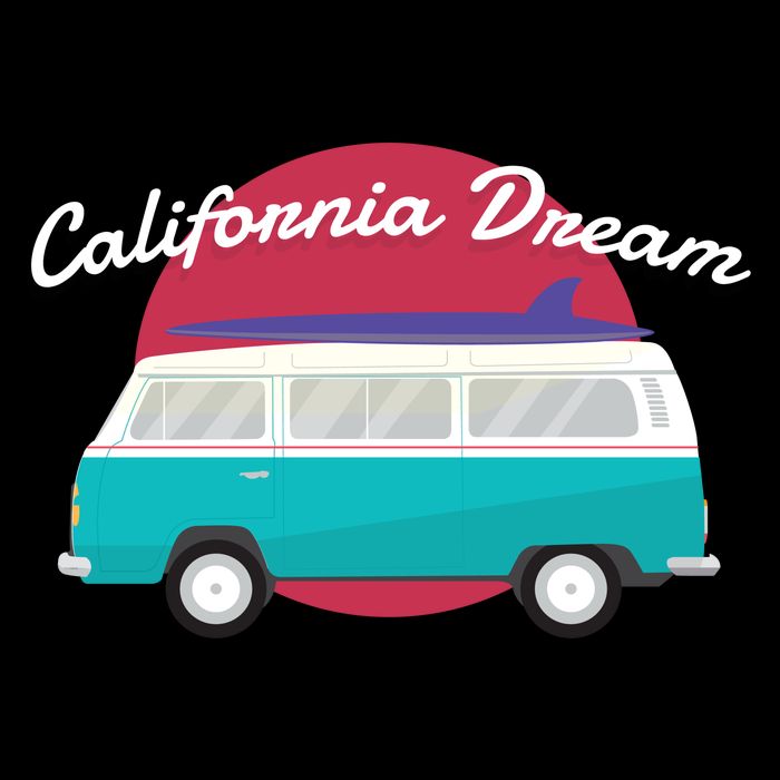 California Dream Van Bucket Hat