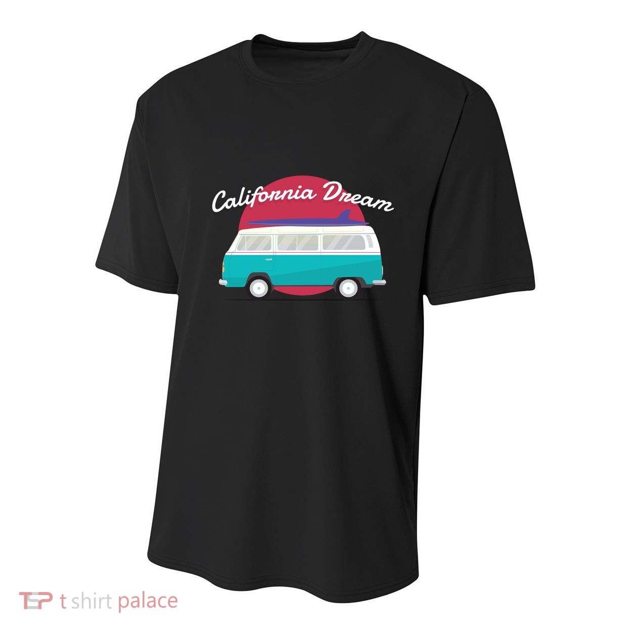 California Dream Van Youth Performance Sprint T-Shirt