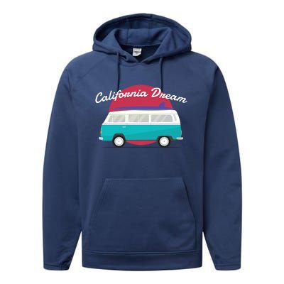 California Dream Van Performance Fleece Hoodie