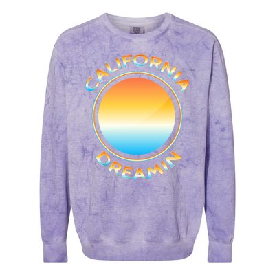 California Dreamin Colorblast Crewneck Sweatshirt