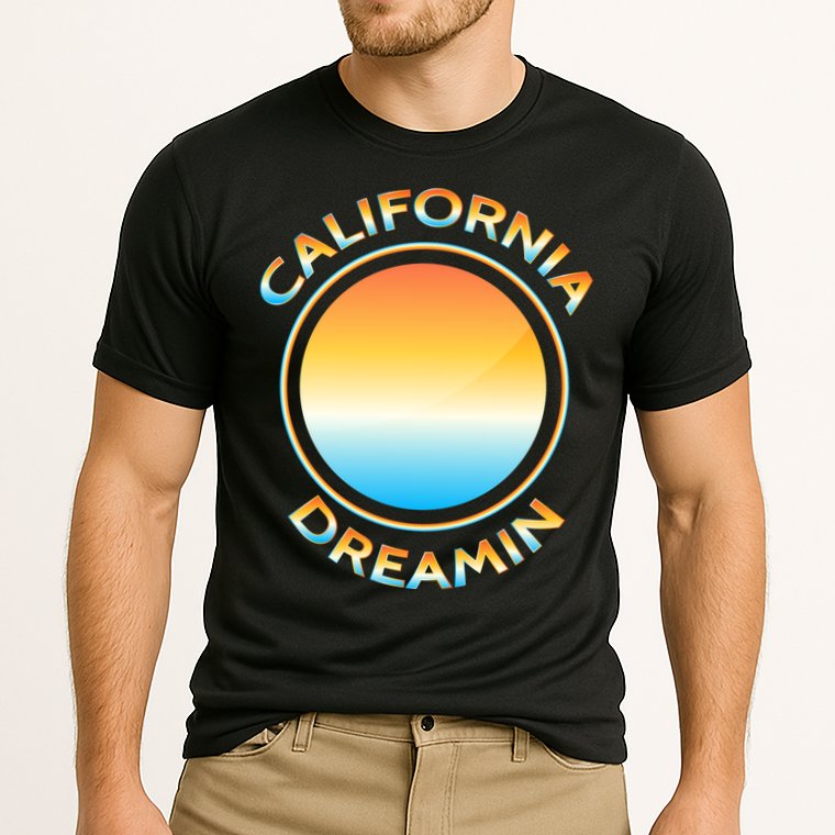 California Dreamin Cooling Performance Crew T-Shirt