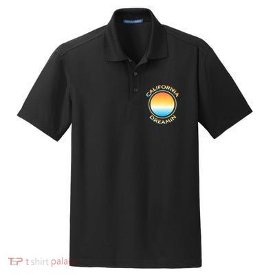 California Dreamin Dry Zone Grid Polo