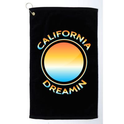 California Dreamin Platinum Collection Golf Towel