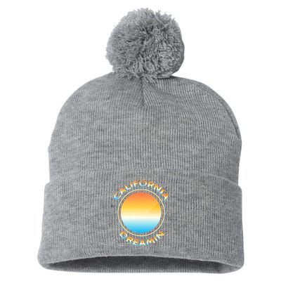 California Dreamin Pom Pom 12in Knit Beanie