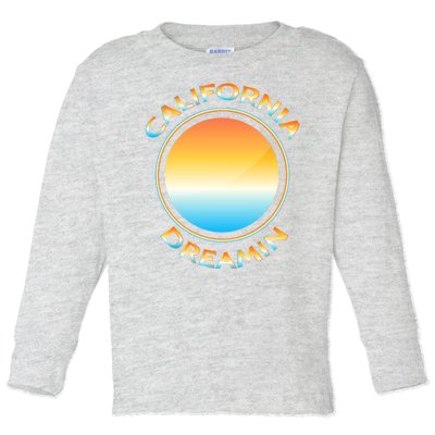 California Dreamin Toddler Long Sleeve Shirt