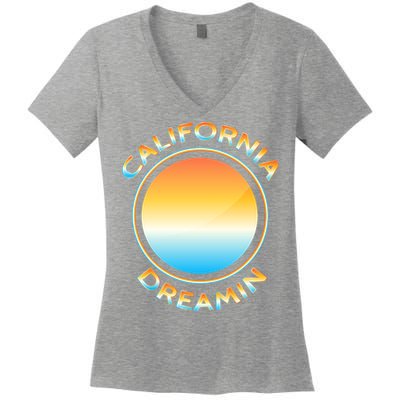 California Dreamin Women's V-Neck T-Shirt