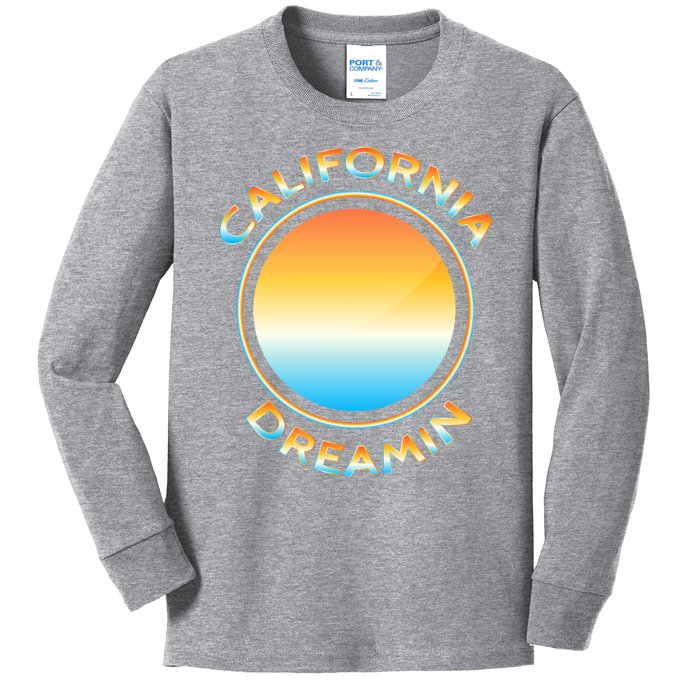 California Dreamin Kids Long Sleeve Shirt