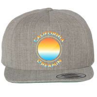 California Dreamin Wool Snapback Cap