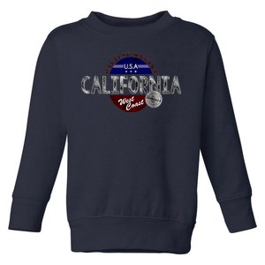 California Land of the Free Logo Toddler Sweatshirt