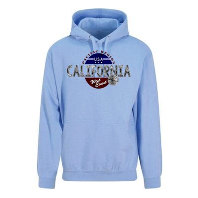 California Land of the Free Logo Unisex Surf Hoodie