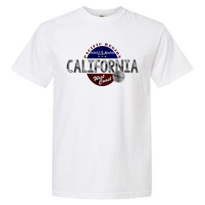 California Land of the Free Logo Garment-Dyed Heavyweight T-Shirt