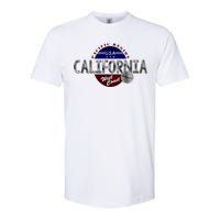 California Land of the Free Logo Softstyle CVC T-Shirt