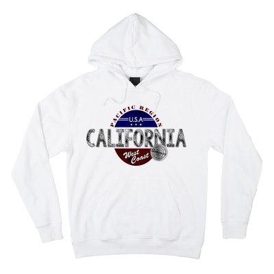 California Land of the Free Logo Hoodie