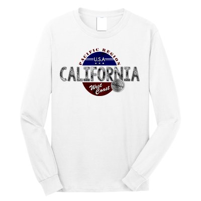 California Land of the Free Logo Long Sleeve Shirt