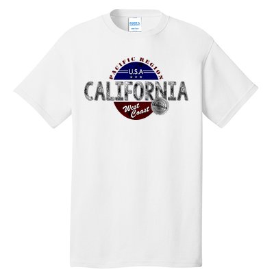 California Land of the Free Logo Tall T-Shirt