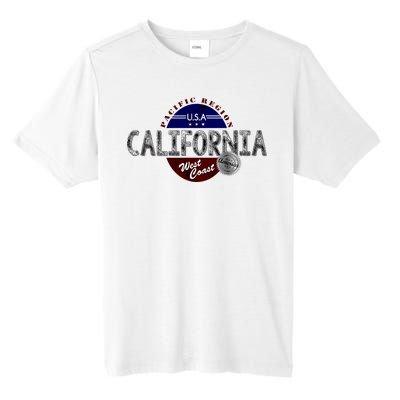 California Land of the Free Logo Tall Fusion ChromaSoft Performance T-Shirt