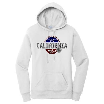 California Land of the Free Logo Women's Pullover Hoodie