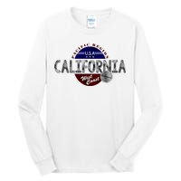 California Land of the Free Logo Tall Long Sleeve T-Shirt