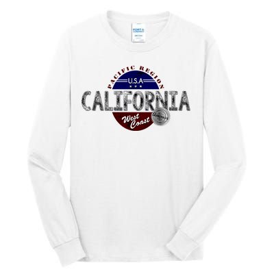 California Land of the Free Logo Tall Long Sleeve T-Shirt