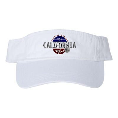 California Land of the Free Logo Valucap Bio-Washed Visor