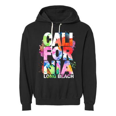 California Long Beach Garment-Dyed Fleece Hoodie