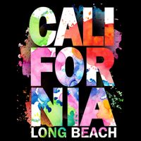 California Long Beach Cooling Performance Crew T-Shirt