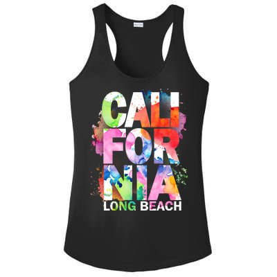 California Long Beach Ladies PosiCharge Competitor Racerback Tank