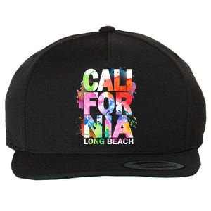 California Long Beach Wool Snapback Cap