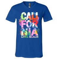 California Long Beach V-Neck T-Shirt