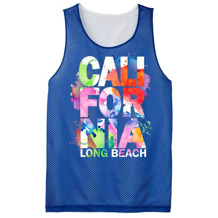 California Long Beach Mesh Reversible Basketball Jersey Tank