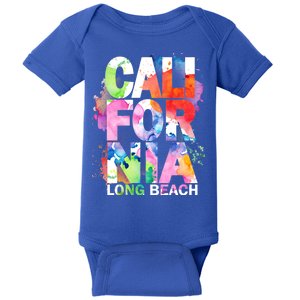 California Long Beach Baby Bodysuit