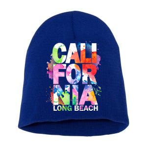 California Long Beach Short Acrylic Beanie