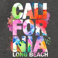 California Long Beach Vector Backpack