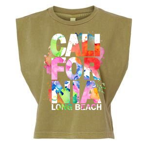 California Long Beach Garment-Dyed Women's Muscle Tee